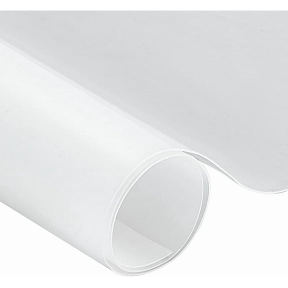 14.88x12.4inch Ultra Thin Silicone Rubber Sheet 0.5mm Thick Waterproof Silicone Mats Clear Desktop Protector Pad DIY