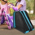 thumbnail image 1 of 14.96x14.17x9.84 Inch Roller Skates Storage Backpack Thickened Shoulder Bag with Large Capacity for Skates & Protective Gear （Sky Blue）, 1 of 6