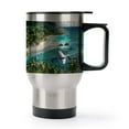 thumbnail image 1 of WISHTIME Tumbler with Handle， Reusable Stainless Steel Insulated Bottle Travel Mug， Cupholder Friendly，Made in USA, 1 of 8