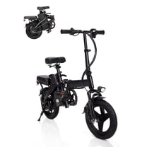14" A1 Electric Bike Easy Folding, Commuter Electric Bicycle for Adult, City E-Bike Peak 500W Motor, 576 Wh Removeable Battery,Max Range 20 Miles & Max Speed 20 mph,Mini Ebikes  UL 2849