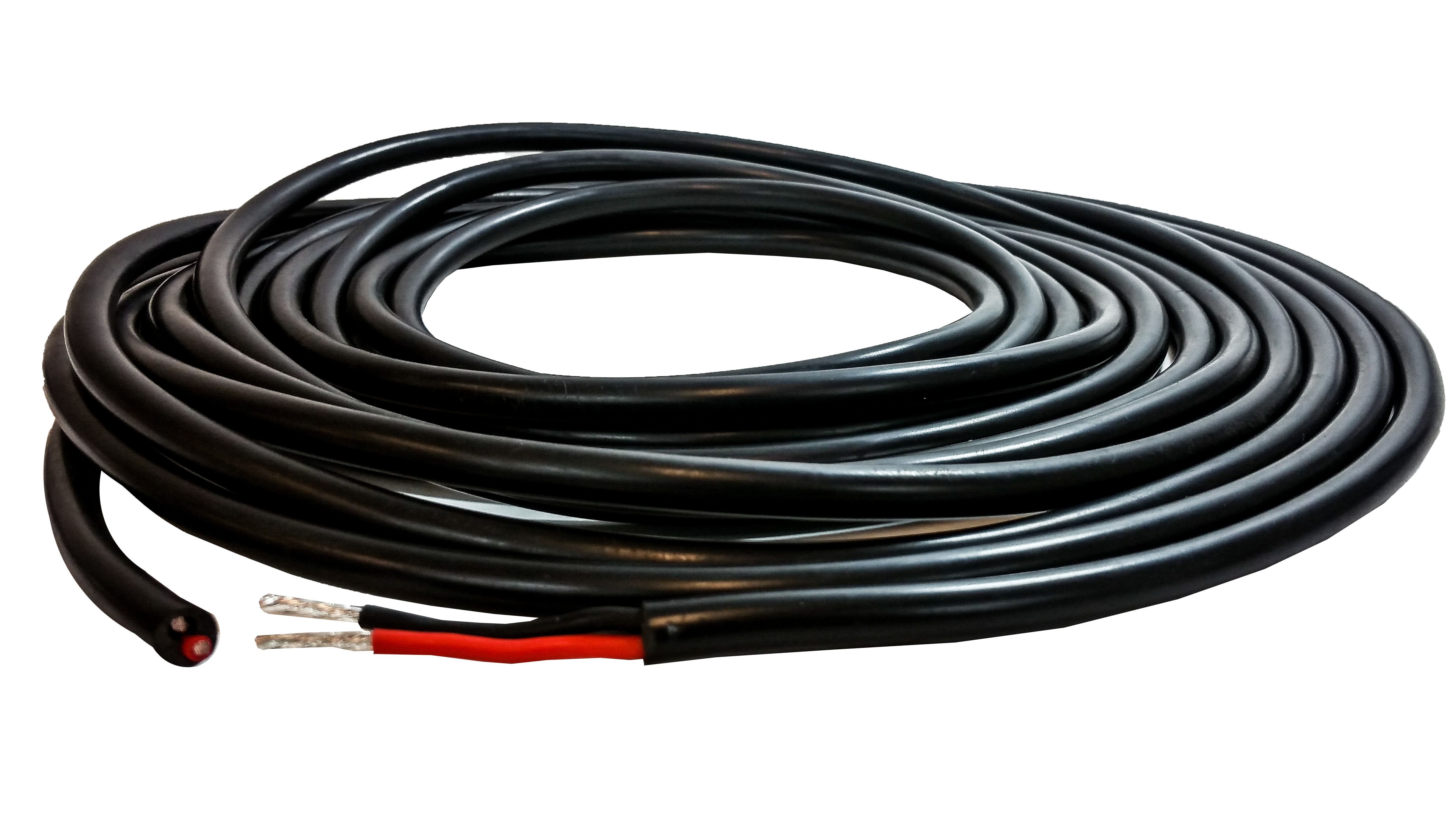 14 AWG 10 ft OZ-USA 2 Wire 12v 24v cable car truck marine boat light led bar electrical wiring industrial - image 1 of 4
