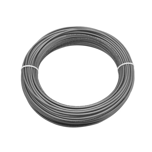14 AWG Gauge Insulated Stranded Copper THHN/THWN-2 Building Wire - 600 Volts Residential, , Industrial UL Listed (150 Feet, Grey)