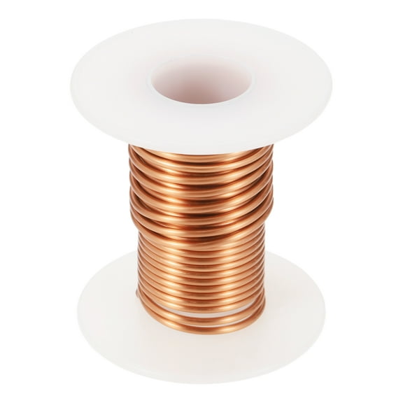 14 AWG Magnet Wire, 14 Gauge Enameled Copper Wires 2 oz Magnetic Coil Wire for Transformer Motor Electric, 155C(311F), Copper Color