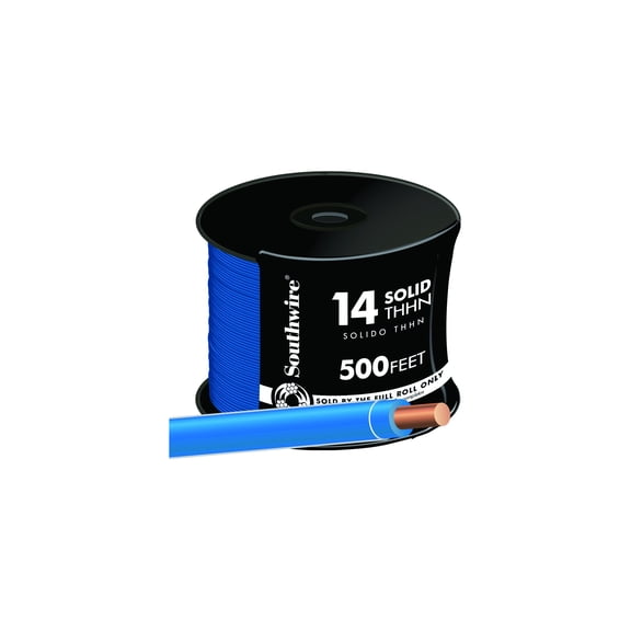 14 AWG Solid THHN Electrical Wire - Single Pack