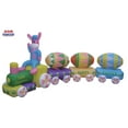 thumbnail image 1 of 14' Air Blown Inflatable Easter Bunny Eggspress Train, 1 of 1