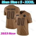 thumbnail image 1 of NFL_jersey 14 Amon Ra St Brown Football Jersey 26 Jahmyr Gibbs 87 Sam LaPorta 20 Barry Sanders 16 Jared Goff 32 Brian Branch 9 Jameson Williams 5 David Montgomery Malcolm Rodriguez, 1 of 7