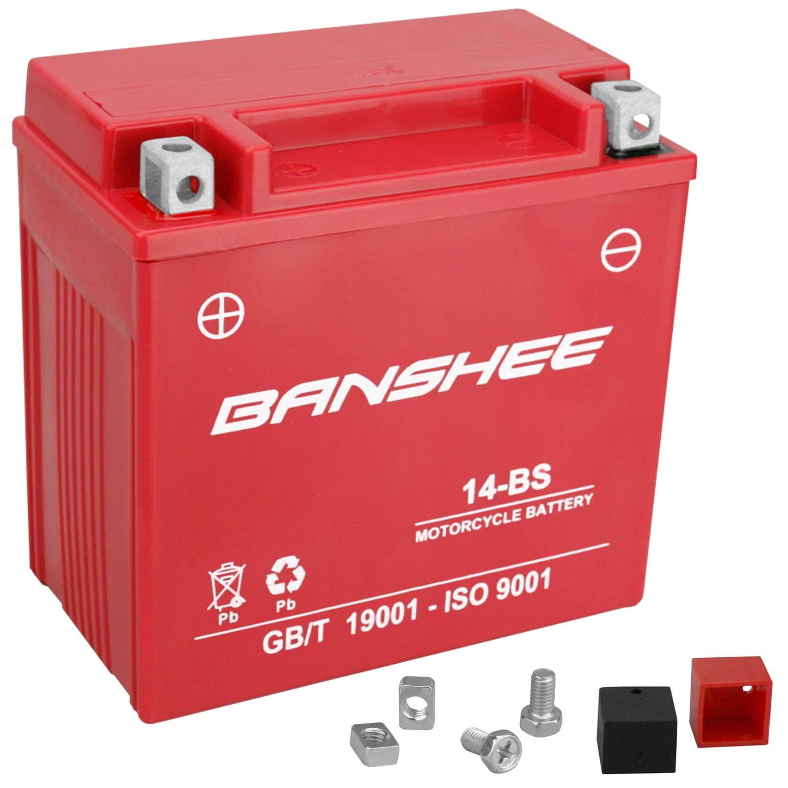 14-BS Battery for Honda ATV FourTrax, Rancher, Foreman, Rubicon, Rincon 4x4