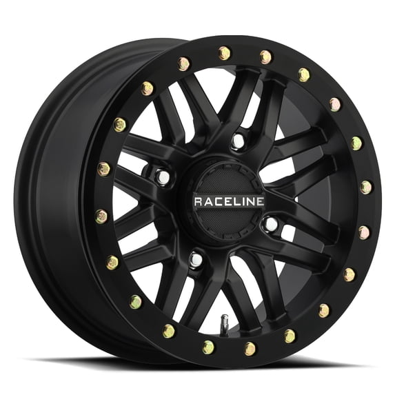 14" Black A91B Ryno Wheel by RaceLine A91B-47056-52
