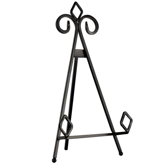 14" Black Keller Easel by Studio Decor