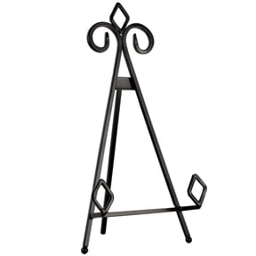 14" Black Keller Easel by Studio Decor