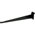 thumbnail image 1 of 14" Black Slatwall Shelf Brackets with Lip, 1 of 1