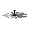 thumbnail image 1 of 14 Blade Windmill Ceiling Fan 62 inch Energy Star Ceiling Fan with Light Kit-Aged Pewter Finish Bailey Street Home 96-Bel-2757525, 1 of 7