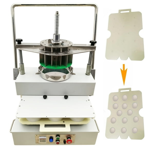 14 Blocks Semi-Automatic Dough Cutter Rounder 3.5oz-6.3oz Dough Ball Forming Making Machine