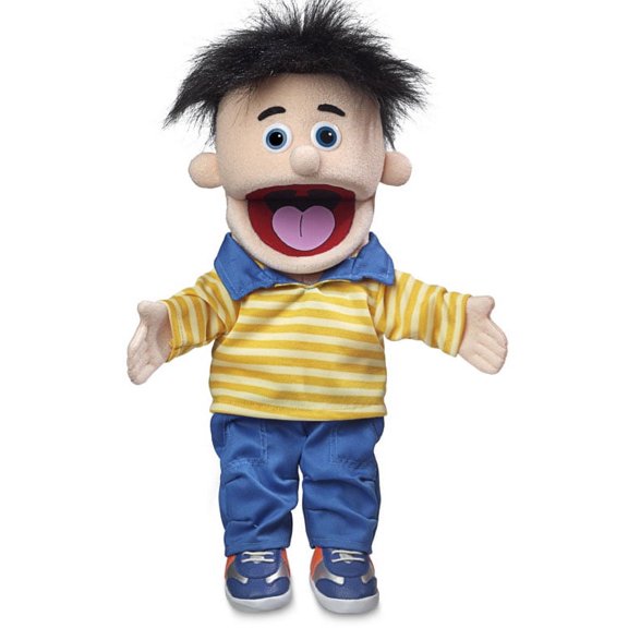 14" Bobby, Peach Boy, Hand Puppet
