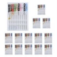 thumbnail image 1 of 14 Boxes Mini Quick Fix Sewing Kit Easy Pre Threaded Needle Basic Personal Plastic Holder, 1 of 7