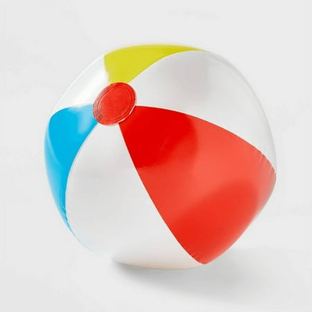 Sun Squad Alternating bright summer colors Toy Balls 14" bright summer colors