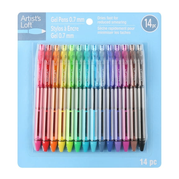 14 Color Retractable Gel Pen Set by Artist's Loft