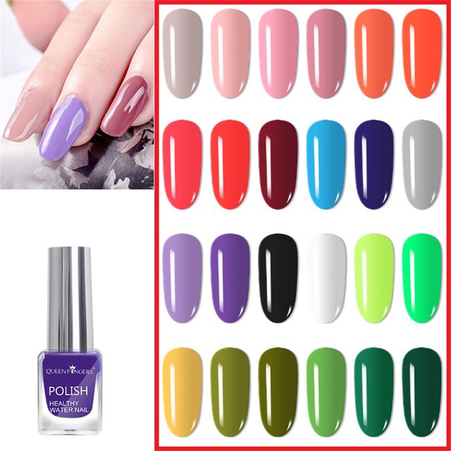 14 Colors Nail Polish Set for Women, Solid color，Non Toxic Quick Dry Bulk Nail Polish, Regular