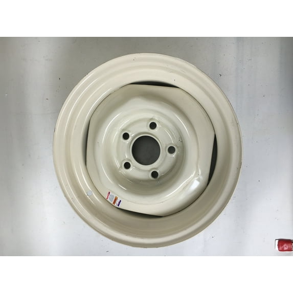 14" Cream Wheel Wheel by Americana Tire and Wheel 20512