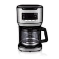 thumbnail image 1 of 14 Cup Black & Silver Coffee Maker, 1 of 1