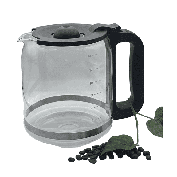 Cupall 14-Cup Glass Coffee Decanters Compatible with Ninja coffee maker DCM200 Series