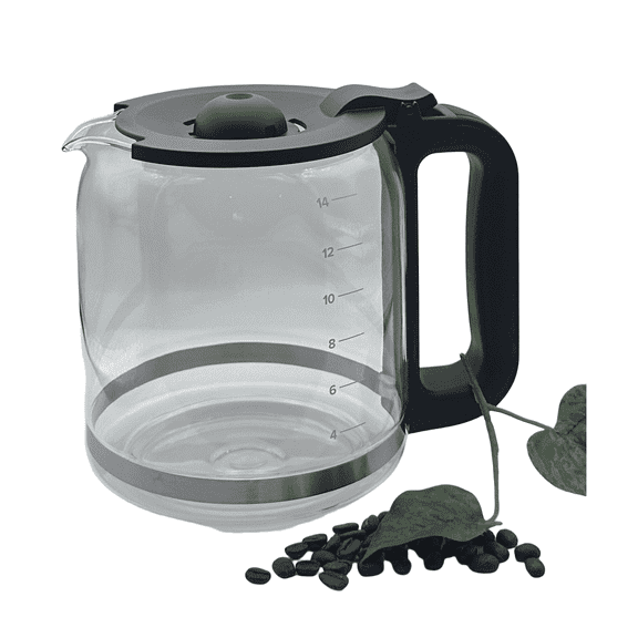 14 Cup Coffee Pot Replacement Compatible with Cusinart DCC-3200 Series DCC-2200,DCC-2800,DCC-2600,DCC-1800FR,CBC-7400, CBC-7000PC,CBC-6800 Coffee Maker