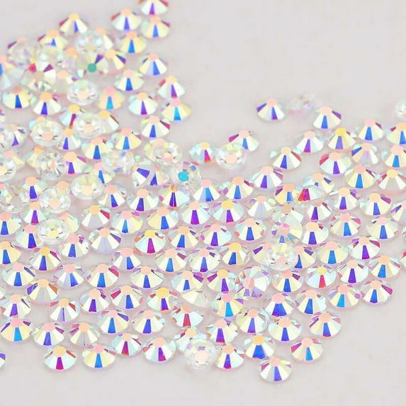 14 Cut Crystal Unfoiled Flat Back Non Hotfix Rhinestones SS20 1 Bulk (1440 pieces per Bulk)