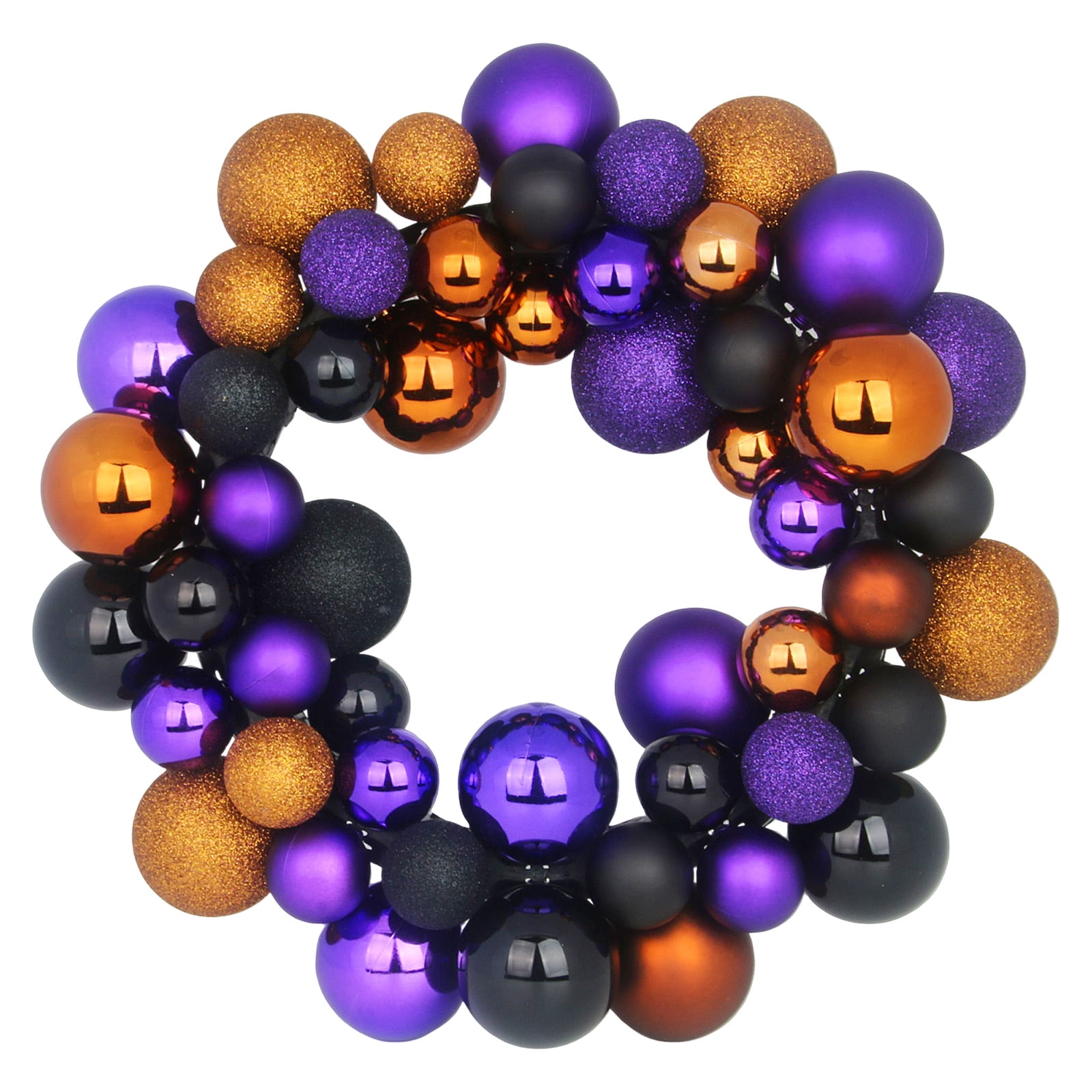14'' DIY Halloween Ball Wreath Garland Decoration for Festival
