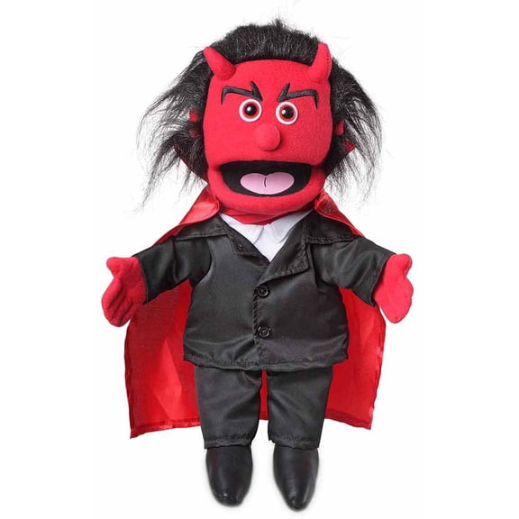 14" Devil, Bible Character, Hand Puppet