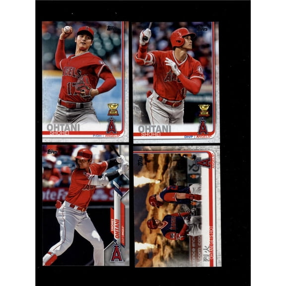 14 Different Shohei Ohtani Topps Baseball Cards 2019-2023