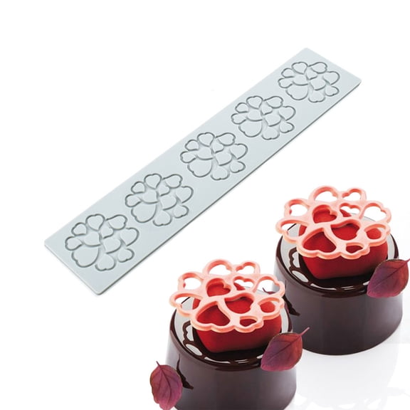 Flower Border Silicone Molds Fondant Cake Decorating Chocolate Gumpaste Candy Moulds 14 Types