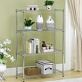 thumbnail image 1 of Adjustable Wire Shelving Storage Shelves Heavy Duty Shelving Unit for Small Places Kitchen Garage (Chrome, 36×14×54), 1 of 6