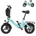 thumbnail image 1 of Electric Bike for Adults, 500W Motor Ebike with 36V 10Ah Battery, Bodywel Electric Bicycle for City Commuter, 14" Folding E Bikes, 20 Miles, UL2849, 1 of 11