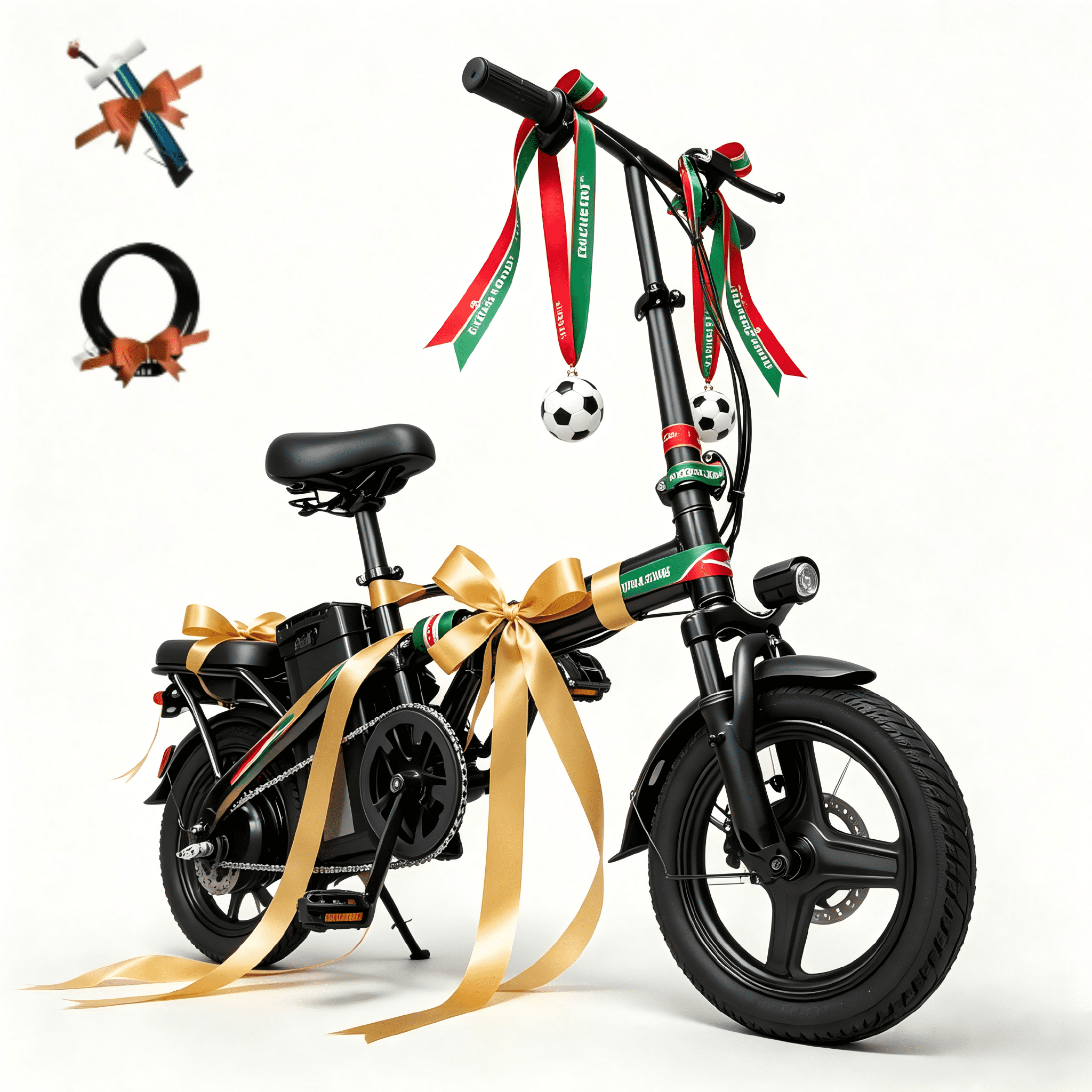 14" Electric  Bike for Teenager and Adults, Peak 500W Motor 432Wh 12AH Folding E-Bike, 20 MPH 20+ Miles Range, Mini Ebike for City Commuter, UL2849