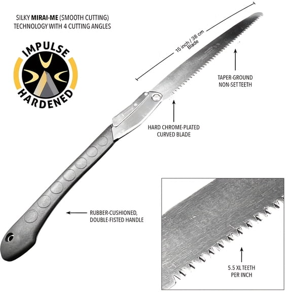 14 Feet Pole Saws for Tree Trimming, 2in 1 Manual Stainless Steel Extension High Pole Pruning Pole And Hand Saw with Blade for Trimmer Branches Pole Cutter Pole Pruner At Forestry Yard Garden Patios