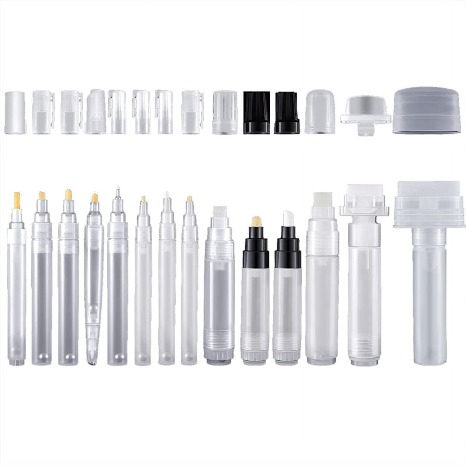 Empty Fillable Blank Paint Touch Up Pen Markers Set of 72 — TCP Global