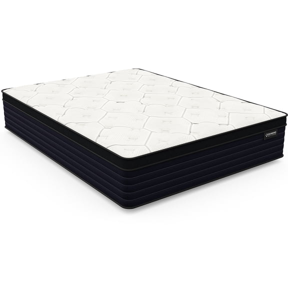 14" Firm Feel Twin Xl Mattress, , Cool Copper , White Mattress -