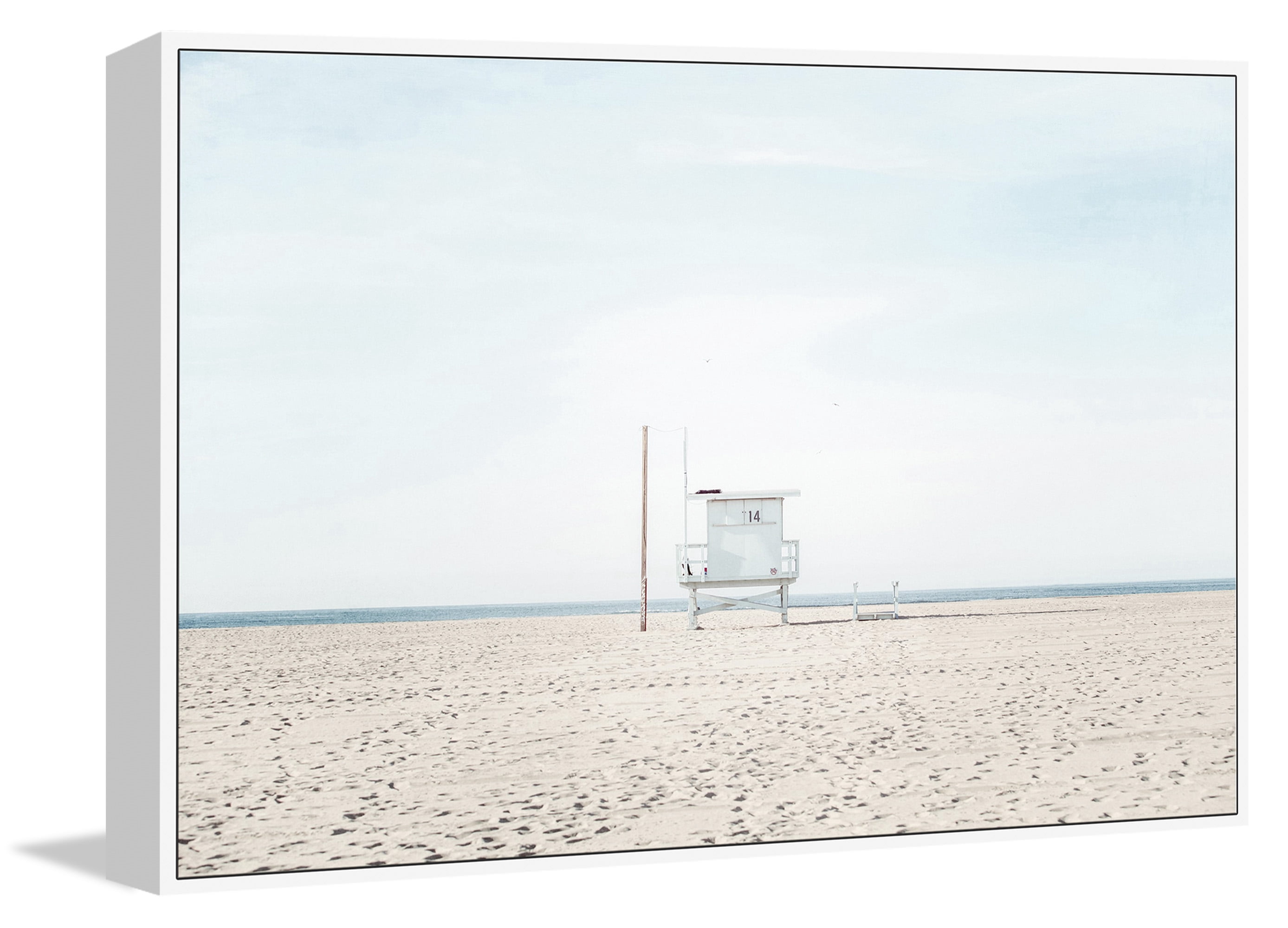 #14 Floater Framed Painting Print on Canvas
