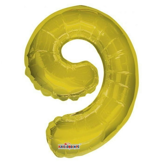 14" Foil Gold Number