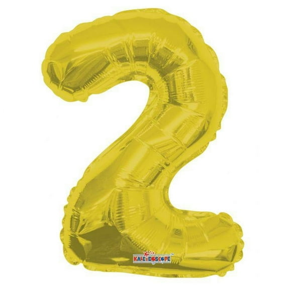 14" Foil Gold Number