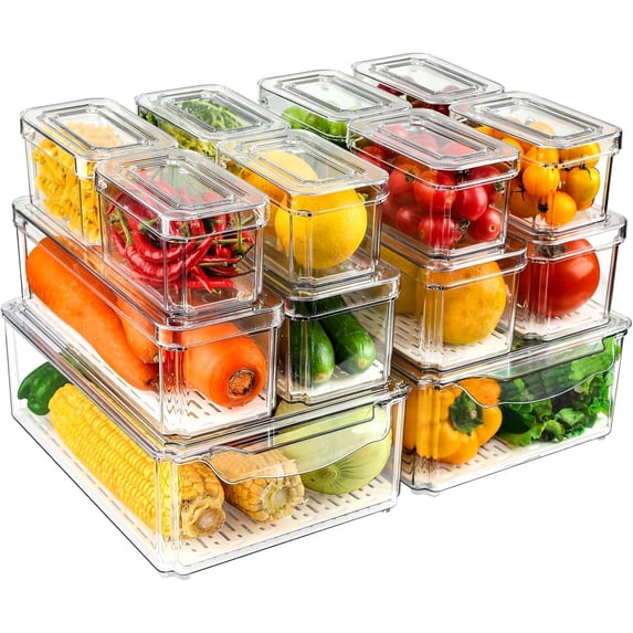 14 Fridge Organizers and Storage - Refrigerator Organizer Bins with ...