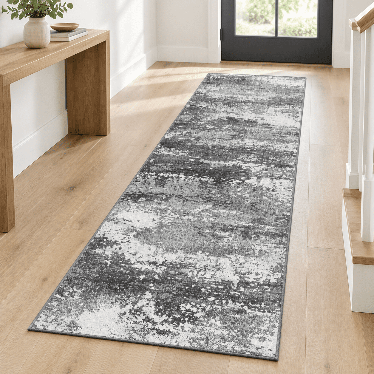 14 Ft Extra Long Runner Rug For Hallway Washable 2.6x14 Large Kitchen ...