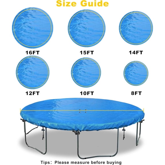 14 Ft Winter Trampoline Cover