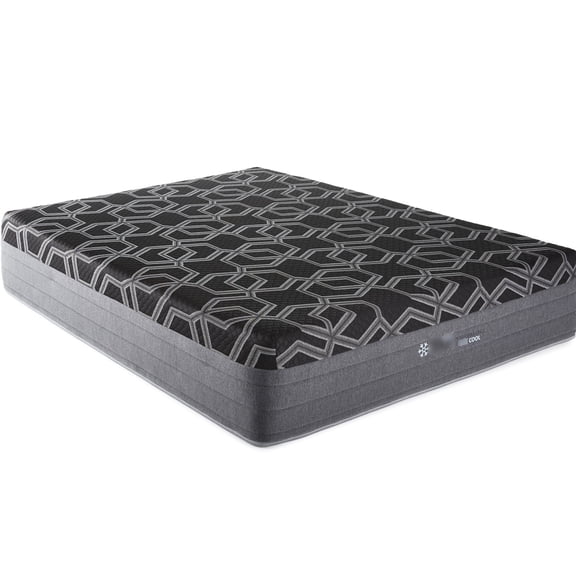 14" Full Foam Bed | Ice Cover for a Cooler Sleep and Heat Dissipation | Elate Visco with Graphite for Airflow | CertiPur-US Safe and Adjustable Foam