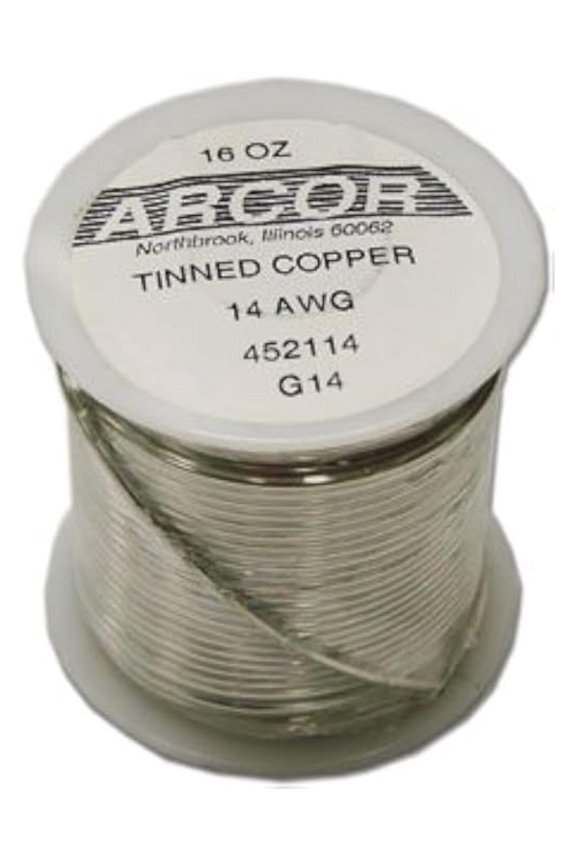 14 Ga Pre-Tinned Copper Wire - 1 Lb