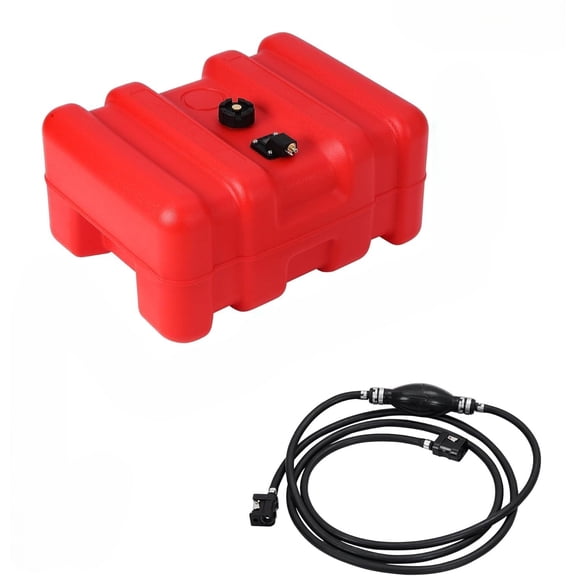 14 Gallon Boat Gas Tank, Large Capacity Marine Portable Fuel Tank, Handles