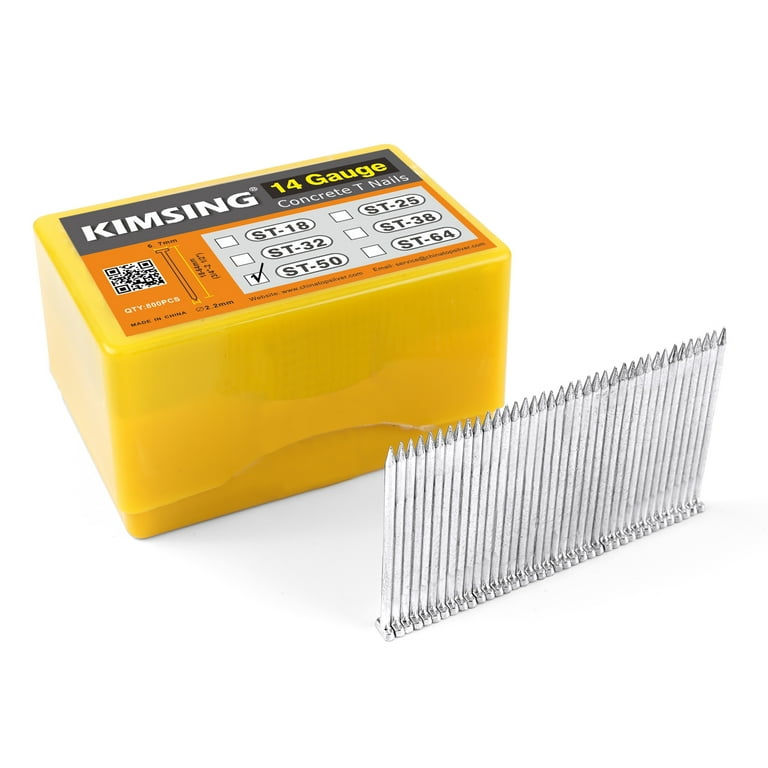 14 Gauge 2'' Length Concrete Nails Concrete T-Nails for Concrete
