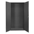 thumbnail image 1 of 14 Gauge Flush Door Style Lockable Cabinet - Gray - 36 x 18 x 72 in., 1 of 1