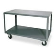 thumbnail image 1 of 14 Gauge High Mobile Portable Table Truck with 3 Shelves, Gray - 36 in., 1 of 1