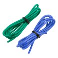 thumbnail image 1 of 14 Gauge Silicone Wire 14AWG Stranded Wire Tinned Copper Wire High Temp Wire Blue/Green 1.5m/4.92ft 2pcs, 1 of 7